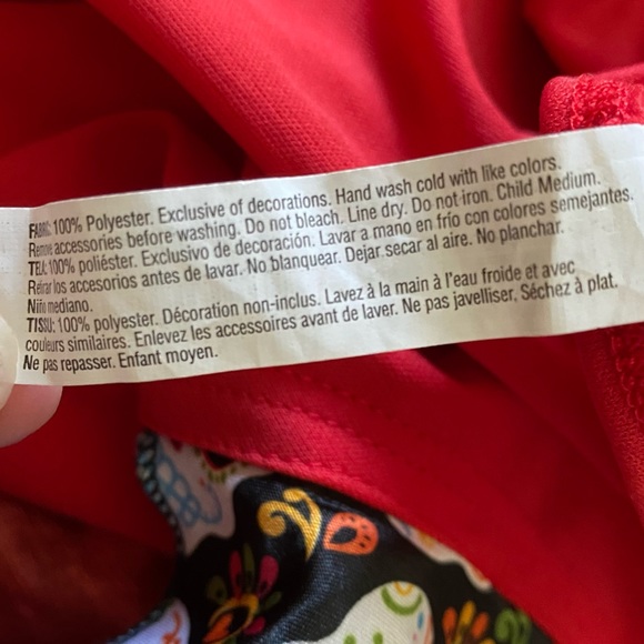 DAY OF THE DEAD DRESS SIZE MEDIUM 🌟EUC🌟 - Picture 9 of 12